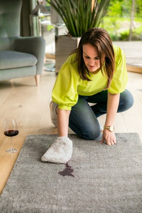 Raypath Rękawica Czyszcząca NOVA M Biała Sprzątanie Bez Chemii nanosrebro