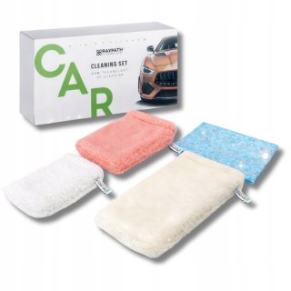 Raypath Zestaw CAR SAMOCHODOWY czyszczenie auta bez chemii wnętrze lakier