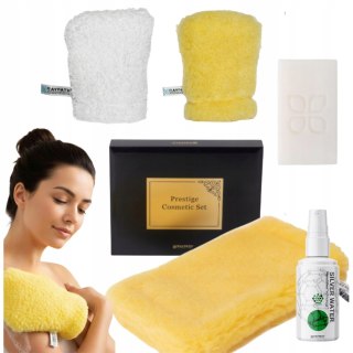 Raypath Zestaw Kosmetyczny SPA Peeling Demakijaż Skóry Twarzy mydełko nanos