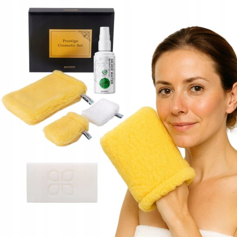 Raypath Zestaw Kosmetyczny SPA Peeling Demakijaż Skóry Twarzy mydełko nanos