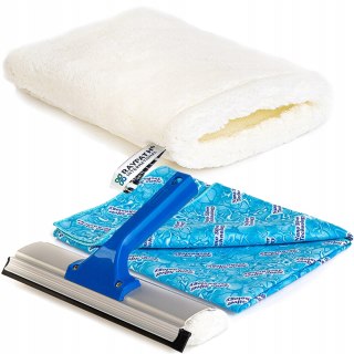 Raypath Zestaw uniwersalny rękawica M + Sunbeam + ekspres do okien 25 cm