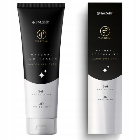 Raypath wybielająca naturalna pasta do zębów z nano srebrem 100 ml