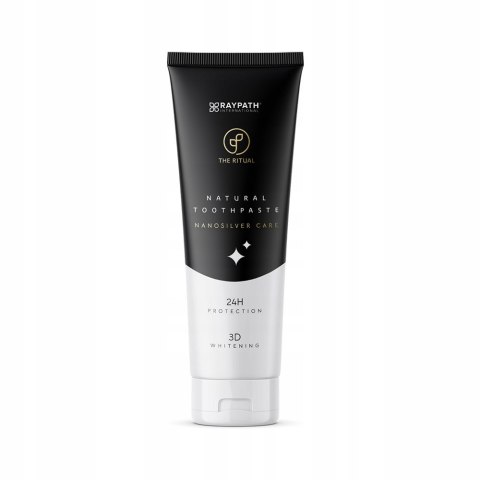 Raypath wybielająca naturalna pasta do zębów z nano srebrem 100 ml