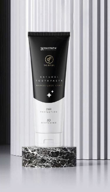 Raypath wybielająca naturalna pasta do zębów z nano srebrem 100 ml