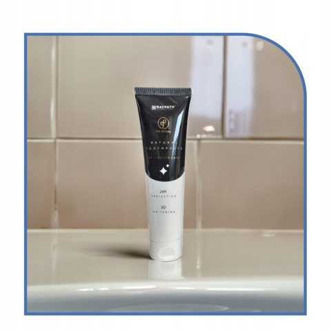 Raypath wybielająca naturalna pasta do zębów z nano srebrem 100 ml