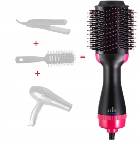 SUSZARKA SZCZOTKA PROSTOWNICA SUSZARKO LOKÓWKA DO WŁOSÓW JONIZACJA ONE STEP