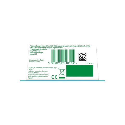 Air Wick Elektryczny Odświeżacz Wkład 19ml Bryza Oceanu