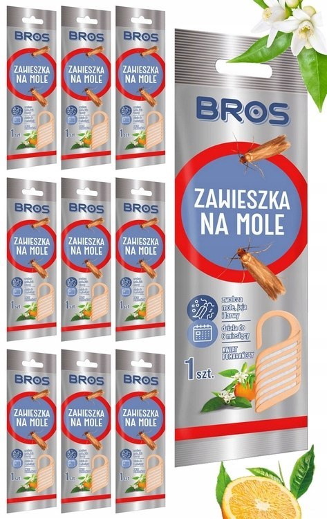 BROS Zawieszka na mole Kwiat Pomarańczy