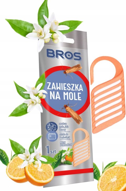 BROS Zawieszka na mole Kwiat Pomarańczy