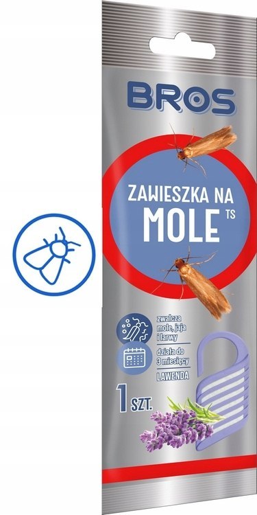 BROS Zawieszka na mole Lawenda 30 szt
