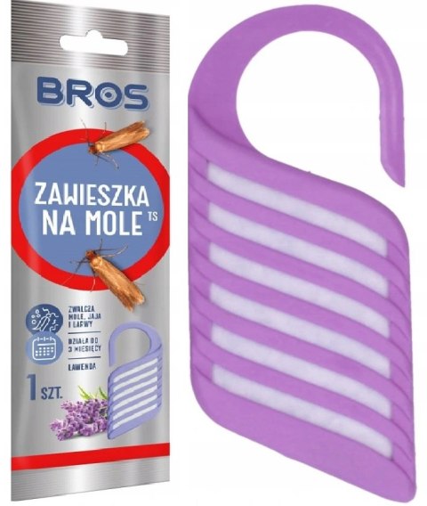 BROS Zawieszka na mole Lawenda 30 szt