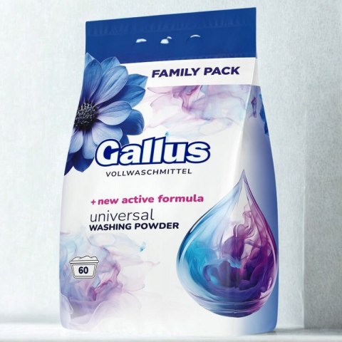 GALLUS Proszek 60 Prań 3,6kg Universal Folia