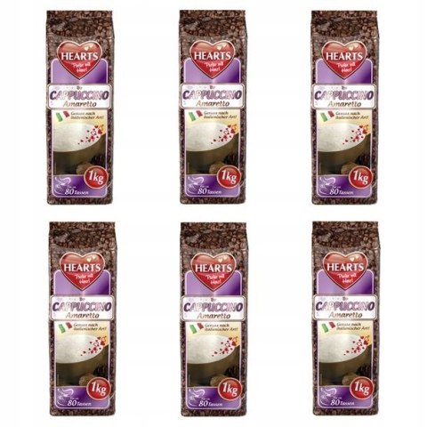 HEARTS Cappucino 1kg Amaretto (10)