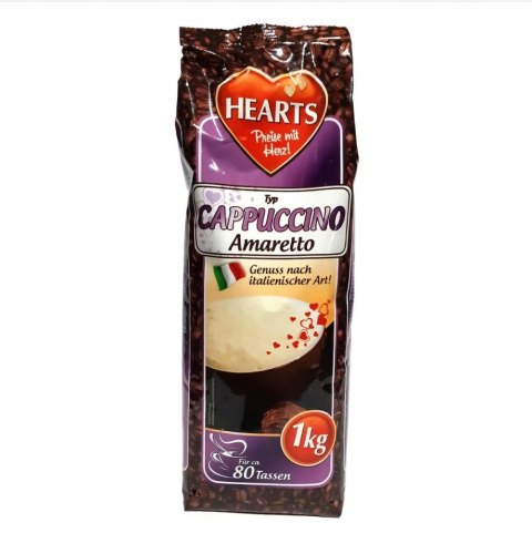 HEARTS Cappucino 1kg Amaretto (10)