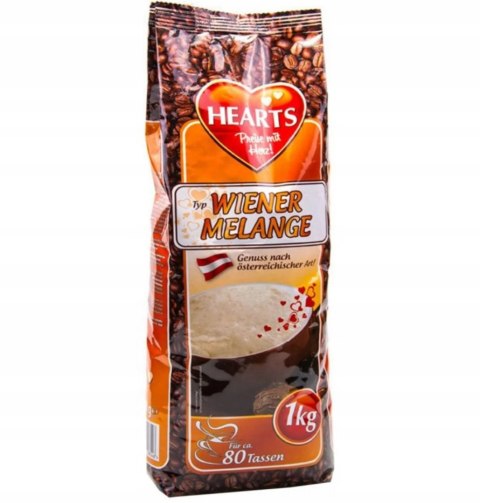 HEARTS Cappucino kawa rozpuszczalna napój kawowy 1kg Wiener Melange
