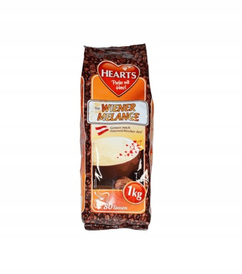 HEARTS Cappucino kawa rozpuszczalna napój kawowy 1kg Wiener Melange