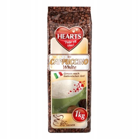 HEARTS Kawa napój rozpuszczalna Cappucino 1kg White