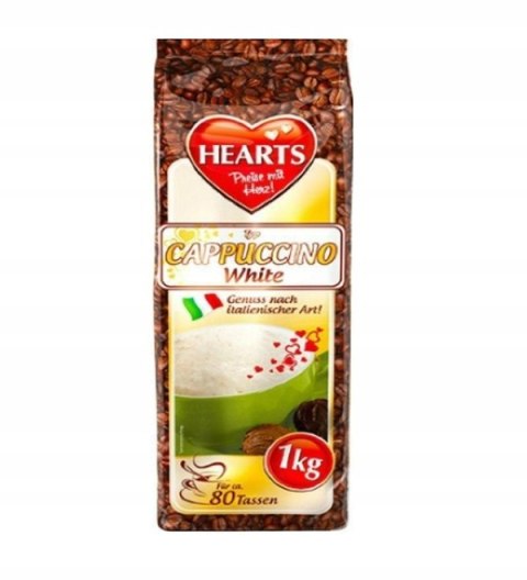 HEARTS Kawa napój rozpuszczalna Cappucino 1kg White