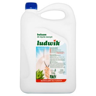 LUDWIK Plyn do naczyn duży zapas 5L Aloes