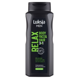 LUKSJA Żel pod prysznic 500ml Men Relax
