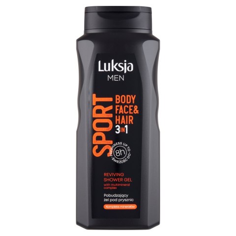 LUKSJA Żel pod prysznic 500ml Men Sport