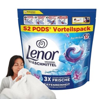 Lenor All-in-1 Pods Aprilfrisch Kapsułki do Prania 52 szt. Universal