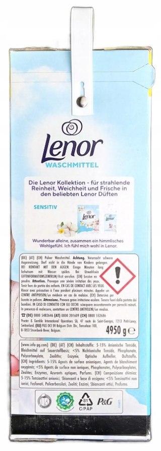 Lenor Sensitiv Proszek do Prania 4,95kg