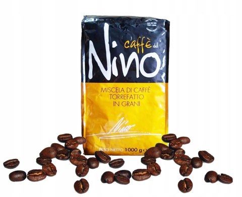 NINO Caffe Kawa ziarno ziarnista aroma 100% arabica 1kg