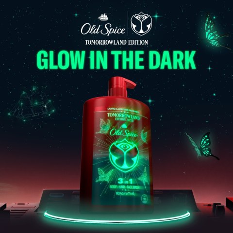 OLD SPICE Żel pod Prysznic Męski 1L 1000ml Rock Star 3w1 Ciało Włosy