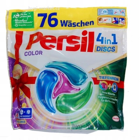 PERSIL 4in1 76 Discs Color Kapsułki do prania tkanin koloru