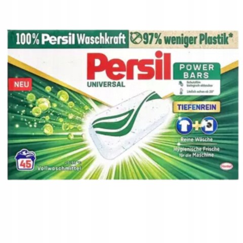 PERSIL Power 45 Bars Universal Tabletki kapsułki do prania skuteczne