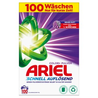 Ariel Color Proszek do Prania Koloru Tkanin Kolorowych 6kg 100 prań DE