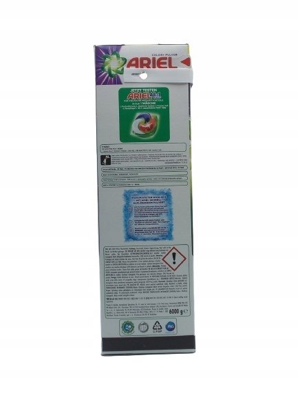 Ariel Color Proszek do Prania Koloru Tkanin Kolorowych 6kg 100 prań DE