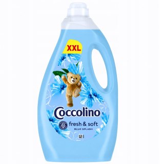 Coccolino Fresh&Soft płyn do płukania Blue Splash Niebieski 3L 120 prań