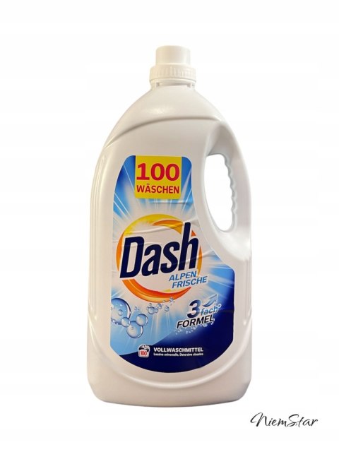 Dash żel do prania tkanin uniwersalny Alpen 100 prań 5l