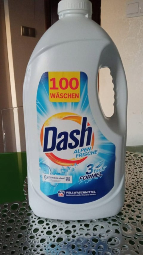 Dash żel do prania tkanin uniwersalny Alpen 100 prań 5l