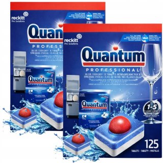 FINISH Quantum All In One 125 Kapsułek Tabletki Do Zmywarki Powerball