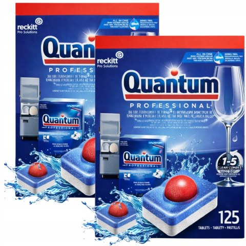 FINISH Quantum All In One 125 Kapsułek Tabletki Do Zmywarki Powerball