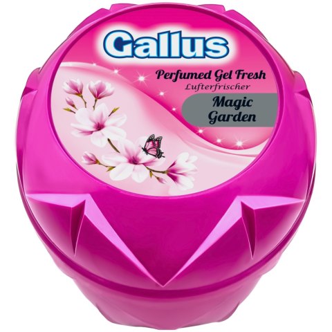 GALLUS Odświeżacz Żel KULA zapach do łazienki 150g Magic Garden