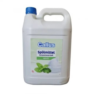 GALLUS Płyn do Naczyń 5L Mięta