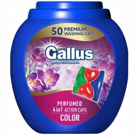 GALLUS Professional 50Caps 4in1 Color Kapsułki do Prania