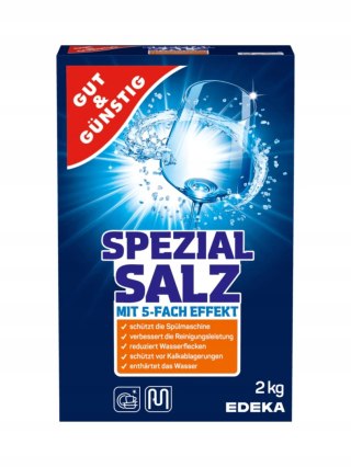 G&G Sól do Zmywarki 2kg Niemiecka Skuteczna Ochrona Zmywarki