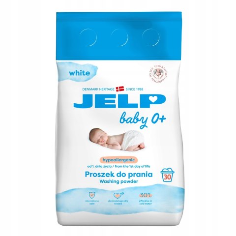 JELP Baby 0+ Proszek Hipoalergiczny Do Prania 30 Prania 2.25kg