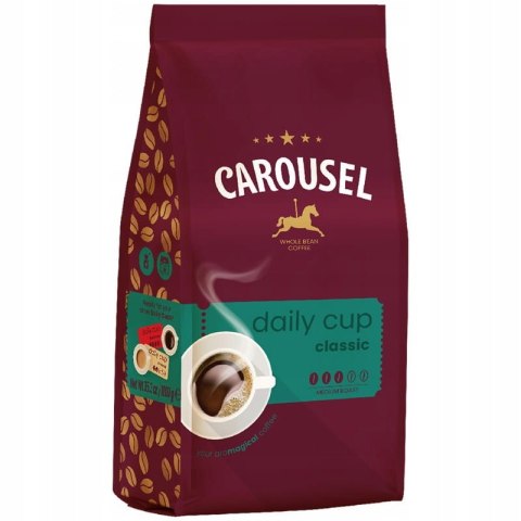 Kawa ziarnista Carousel Coffee Daily Cup Classic 1kg