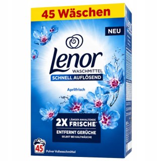 LENOR Aprilfrisch Proszek do Prania 45 Prań 2,475 kg Uniwersalny DE