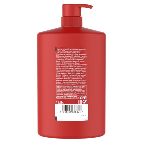 Old Spice Captain żel pod prysznic dla mężczyzn męski płyn do kąpieli 1L