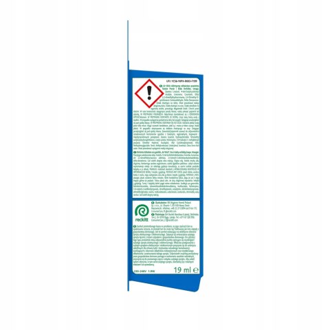 AIR WICK Elektryczny odświeżacz 19ml Świeże pranie bawełna