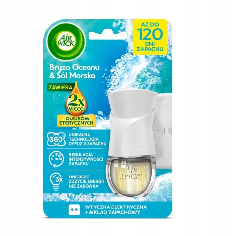 Air Wick Elektryczny Odświeżacz Wkład 19ml Bryza Oceanu