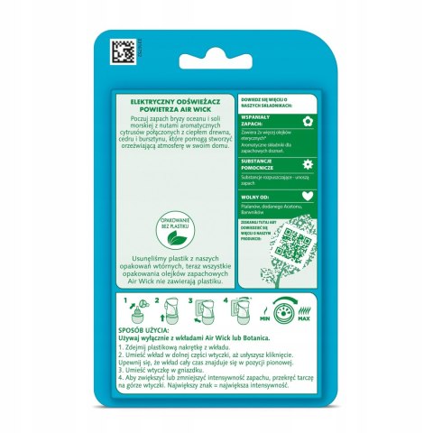 Air Wick Elektryczny Odświeżacz Wkład 19ml Bryza Oceanu