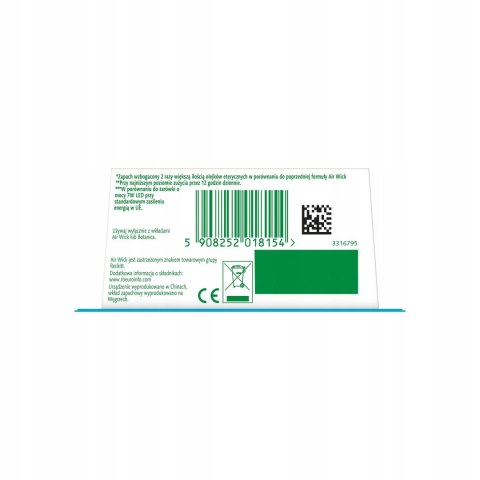 Air Wick Elektryczny Odświeżacz Wkład 19ml Bryza Oceanu